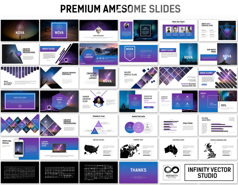 Nova Modern - Keynote template - Features Image 1