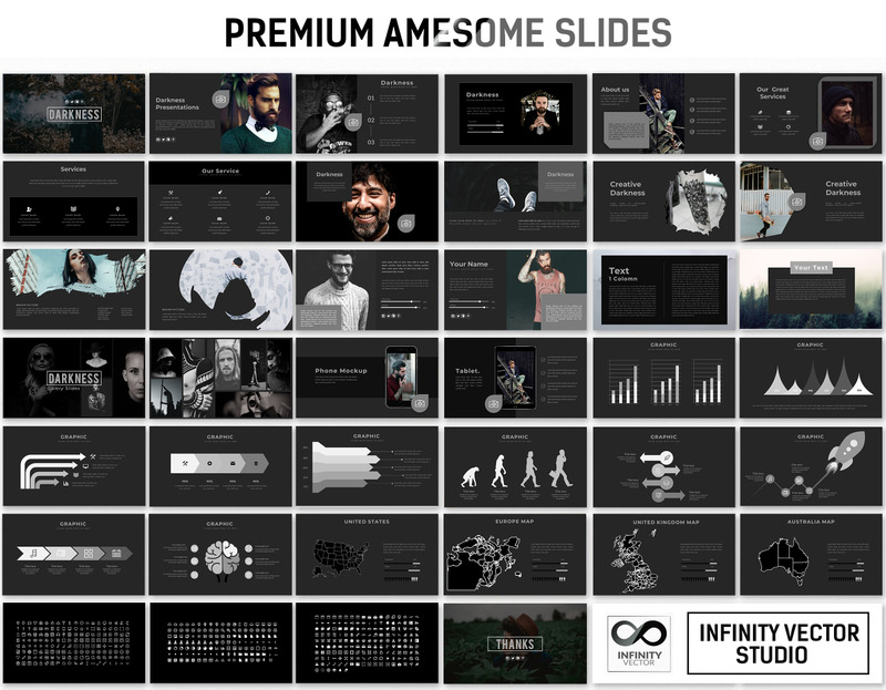 Darkness - Keynote template - Features Image 1