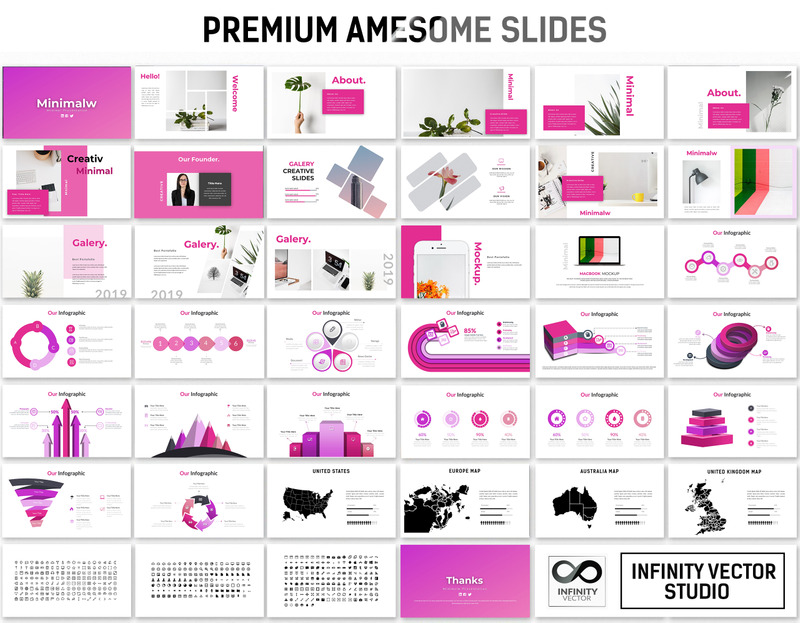 Minimalw - PowerPoint template - Features Image 1