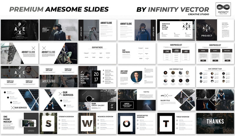 Apex Creative - Modello di Keynote - Caratteristiche Immagine 1