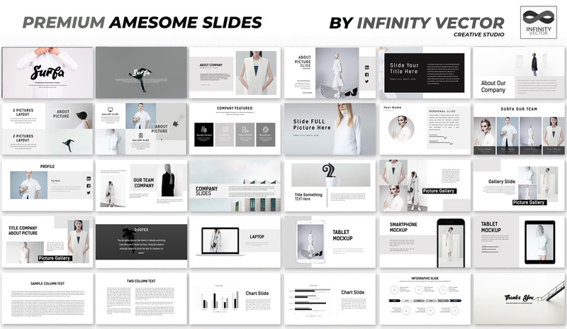 Surfa Minimal - modello di Keynote - Caratteristiche Immagine 1