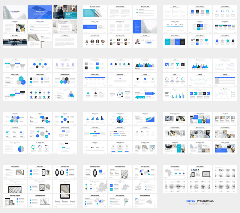 BizPro - Business PowerPoint Template - Features Image 1