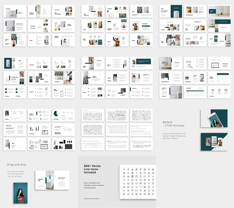 Szablon PowerPoint NOYA - #75406 - Obrazek wyróżniający {numer}