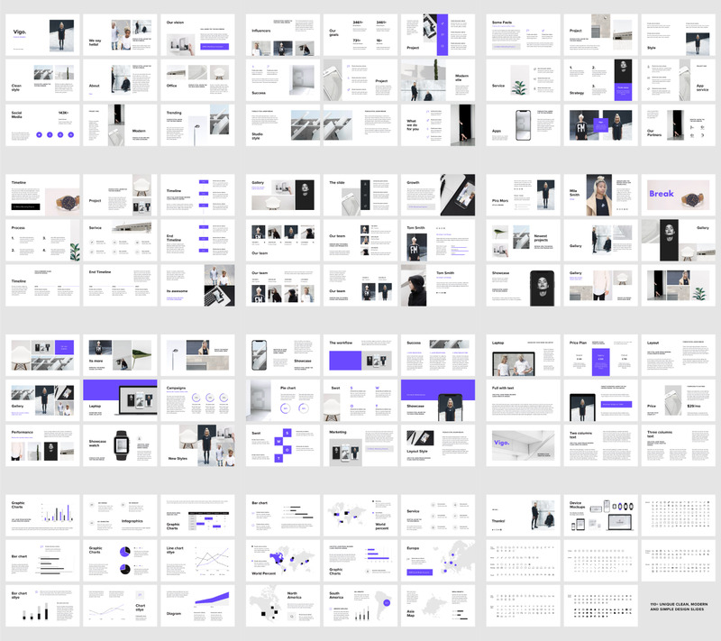 VIGO + 20 Minimal Stock Photos Google Slides - Features Image 1