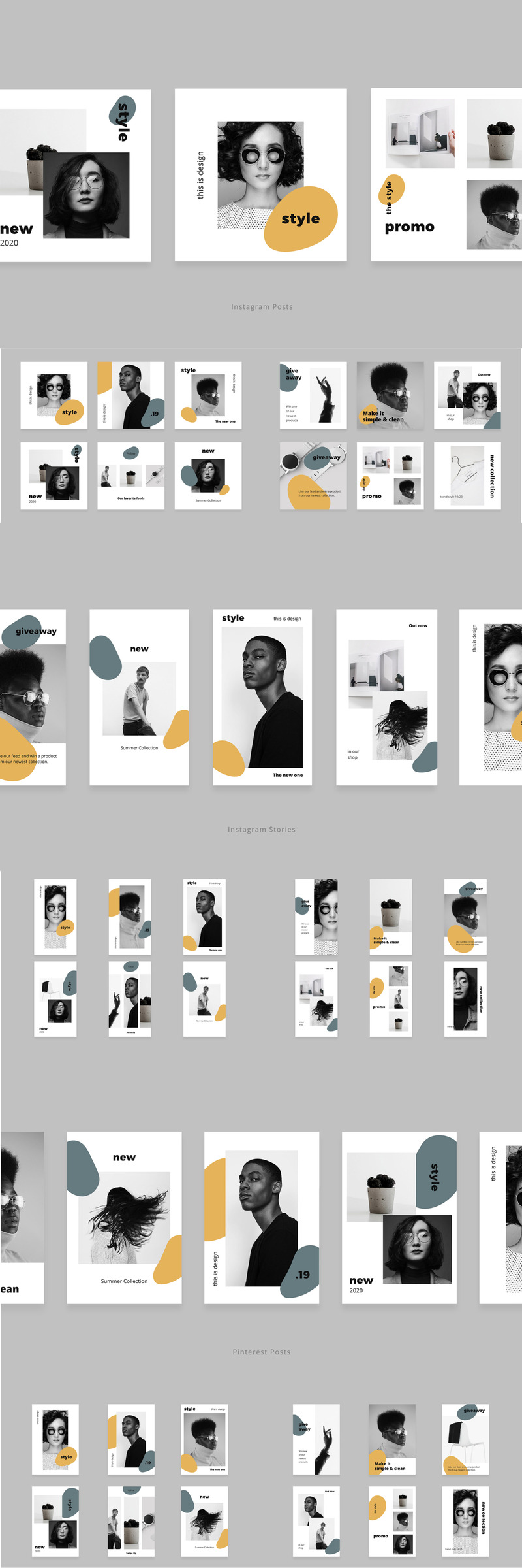 Template Social Media #84085 MOSY - - Immagine Caratteristiche 1