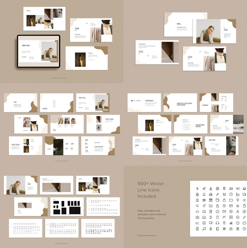 UNIA_媒体/新闻资料袋-主题演讲模板 - Features Image 1