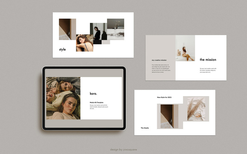 KARA - Media Kit Keynote Template - Features Image 1