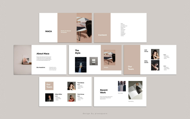 MACA - Presentazione del Media Kit - Modello di Keynote - Caratteristiche Immagine 3