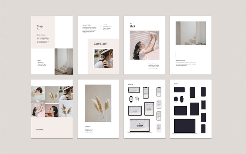 MONA - A4 Vertical Media Kit - Keynote template - Caratteristiche Immagine 3