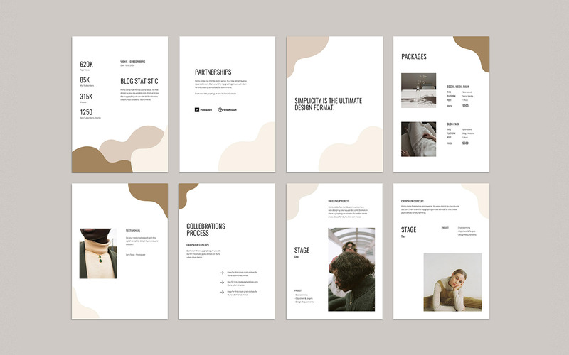 UNIA - A4 Vertical Media Kit - Keynote template - Caratteristiche Immagine 3