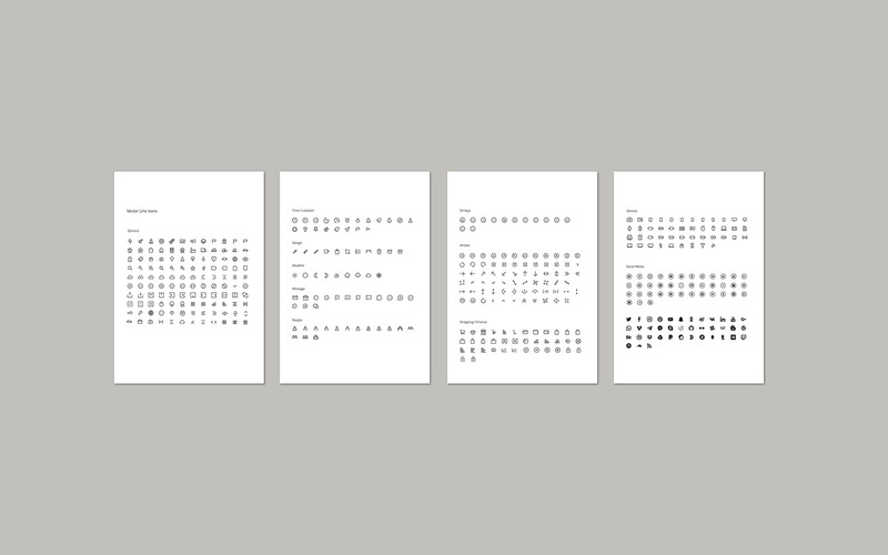 DANA - Kit stampa / supporto verticale A4 - Modello di keynote - Caratteristiche Immagine 6