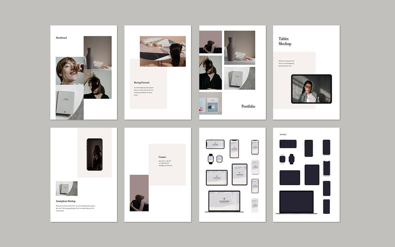 DANA - A4 Verticale Media/Perskit PowerPoint-sjabloon - Features Image 5