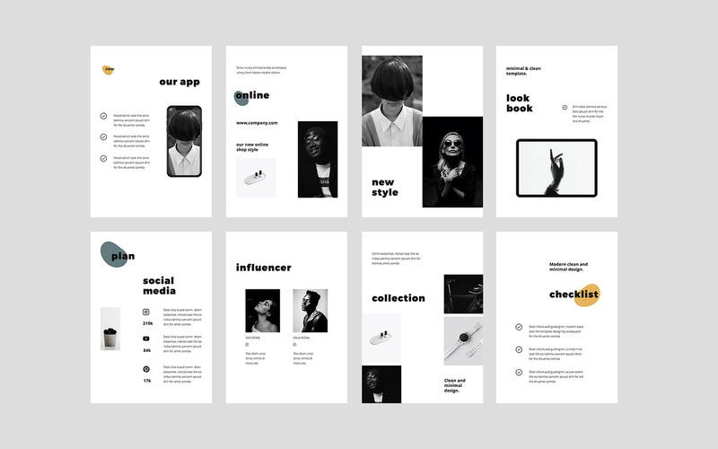MOSY - Google Slides A4 Vertical - Modello di Keynote - Caratteristiche Immagine 4