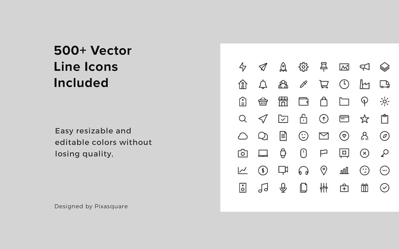 BOSH - A4 Vertical PowerPoint Template - Features Image 7