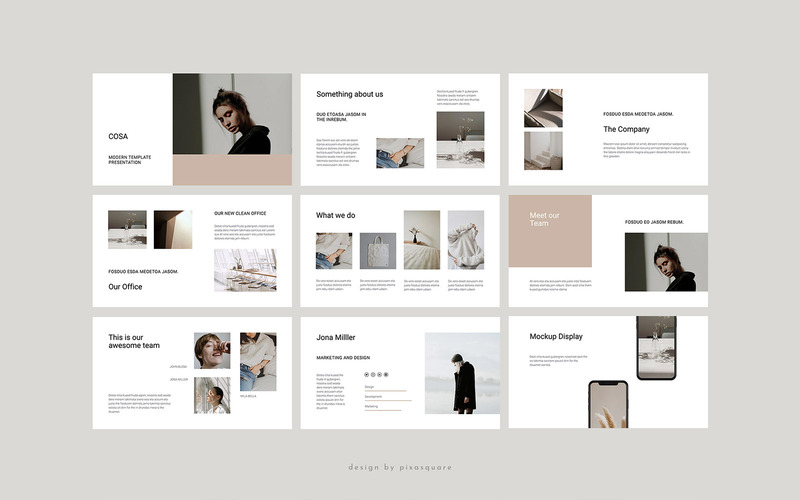COSA - Презентация Google Slides - Features Image 2