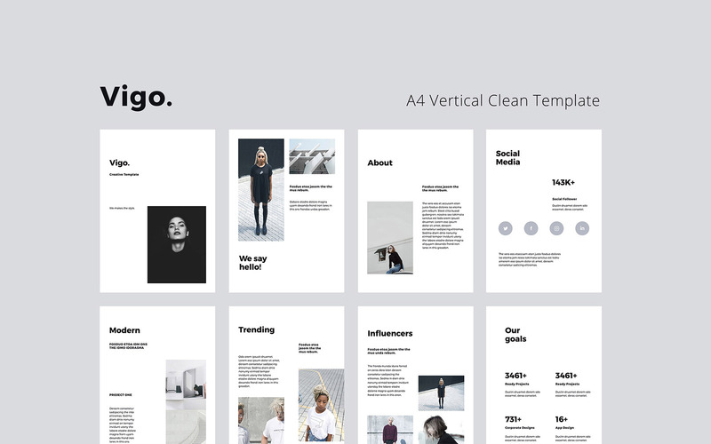 COSA - A4 Vertical Template Google Slides - Features Image 1
