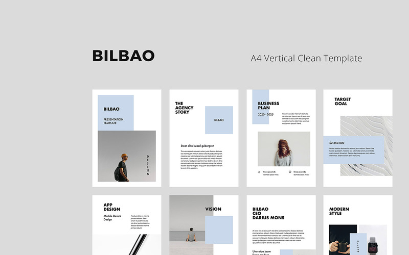 BILBAO - A4 Vertical Google Slides - Features Image 1