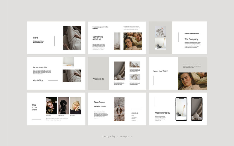 BORD Presentation PowerPoint Template - Features Image 2