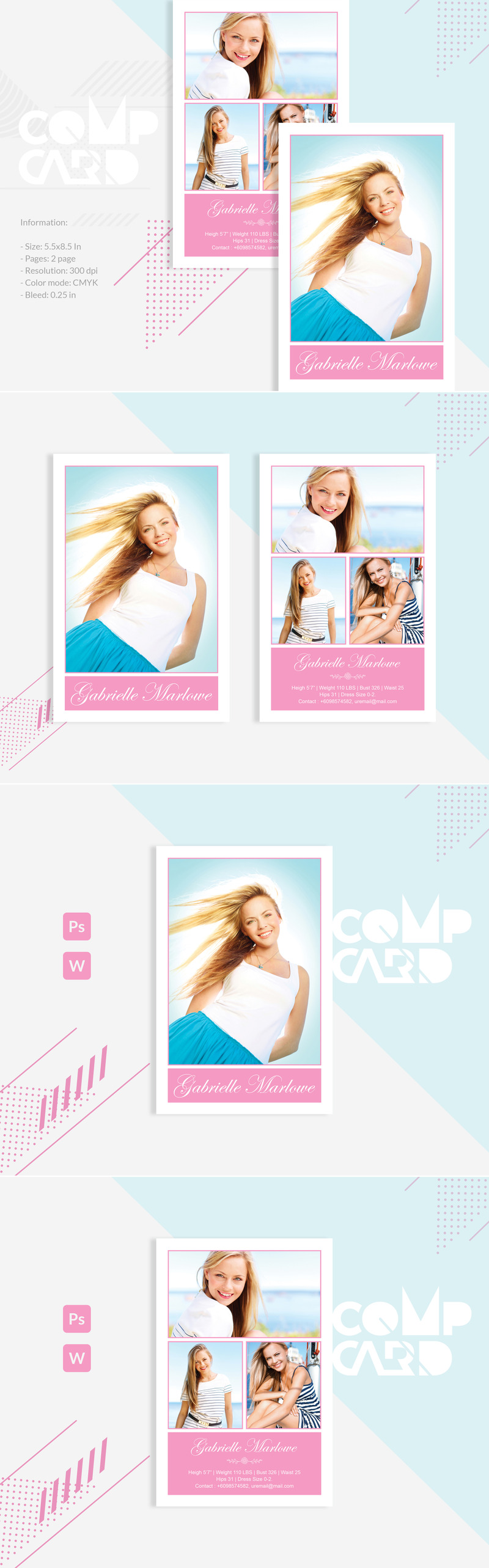 Gabrielle Marlowe Corporate Identity Template - Features Image 1