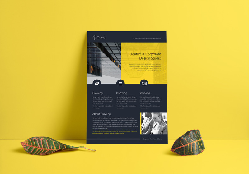 Template di Identità Aziendale #69304 Creative & Corporate Flyer - Immagine Caratteristiche 7