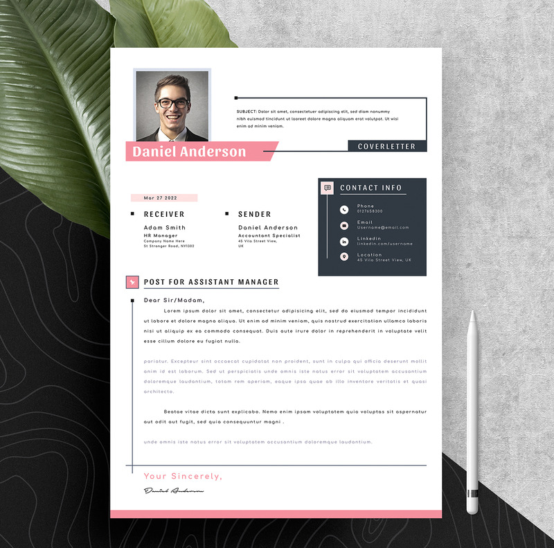 Creative & Modern Editable Apple Pages Ms Word Cv Resume Template - Features Image 4