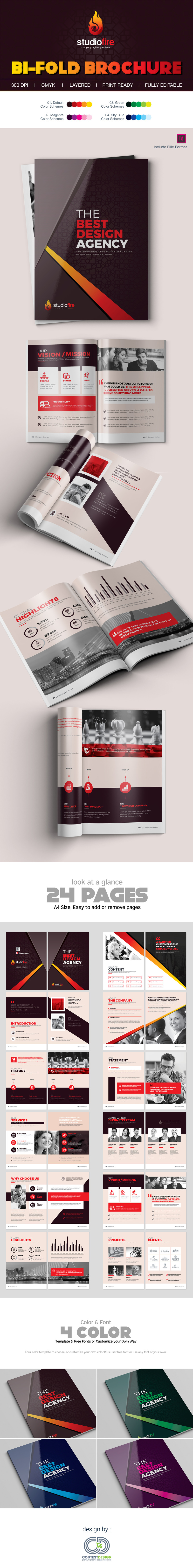 Szablon tożsamości korporacyjnej Brochure #74841 - Obrazek wyróżniający {numer}