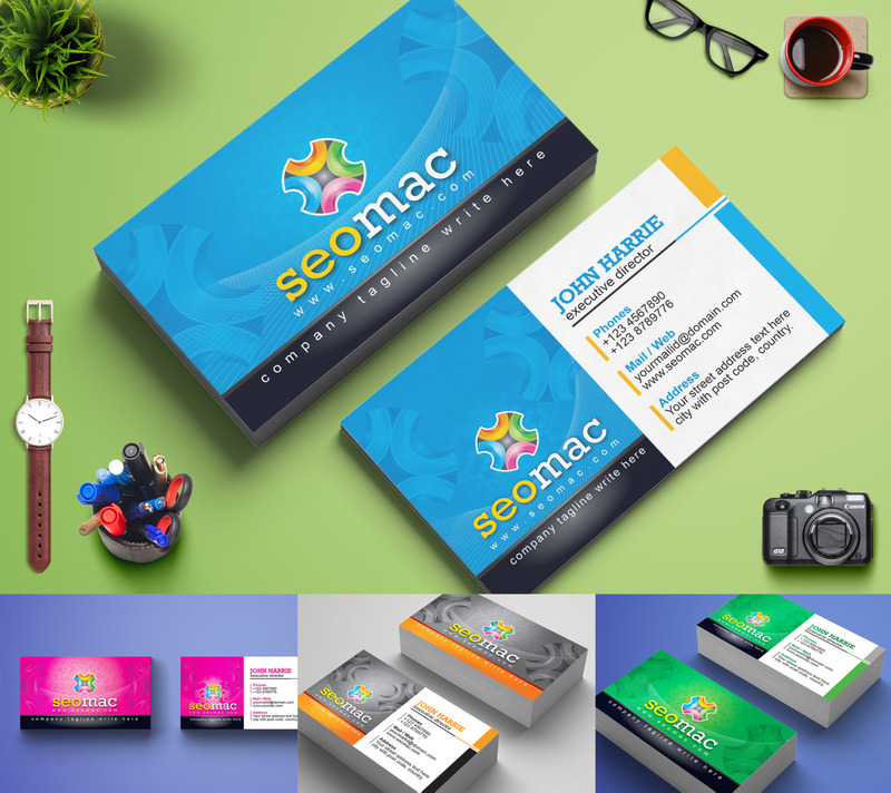 Šablona firemního stylu 17 Business Card Bundle Corporate Identity Template #79081 - Obrázek funkce 5