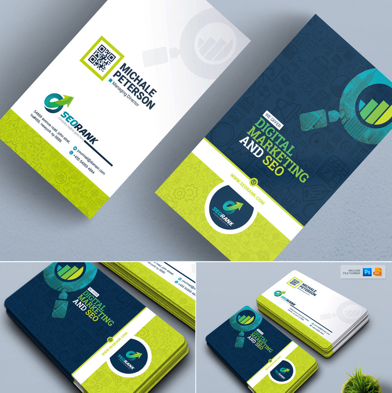 Šablona firemního stylu 17 Business Card Bundle Corporate Identity Template #79081 - Obrázek funkce 11