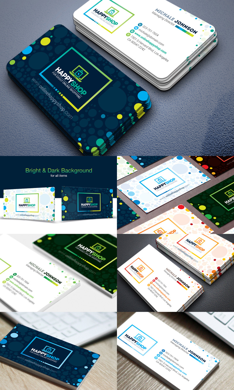 Šablona firemního stylu 17 Business Card Bundle Corporate Identity Template #79081 - Obrázek funkce 12