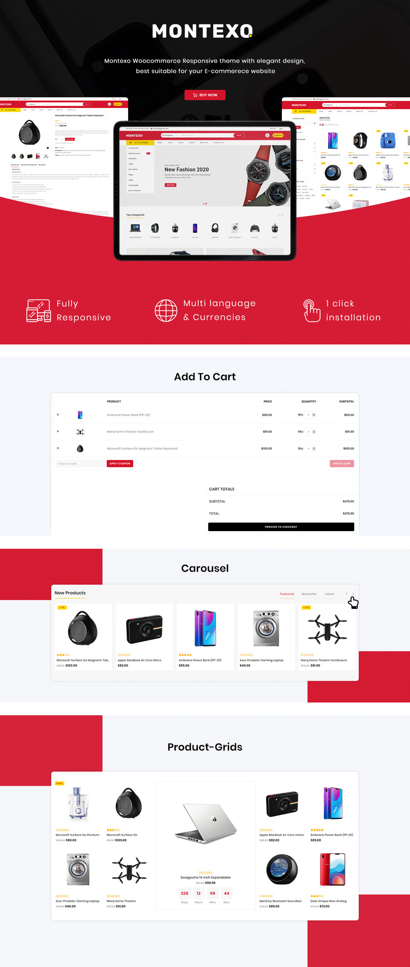 Montexo - Multipurpose Super Market №115413 - Изображения фич 1