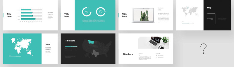 Modello PowerPoint di presentazione minimo - Caratteristiche Immagine 3