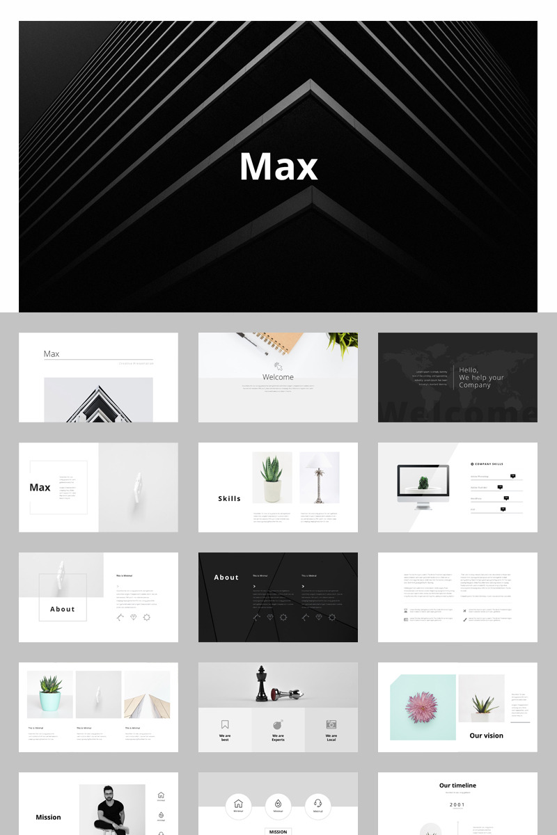 Entire Pack Presentation PowerPoint Template - Features Image 8