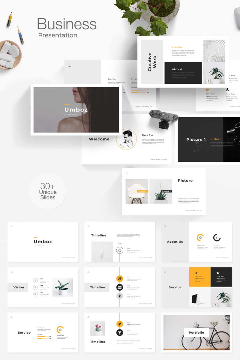 Entire Pack Presentation PowerPoint Template - Features Image 17