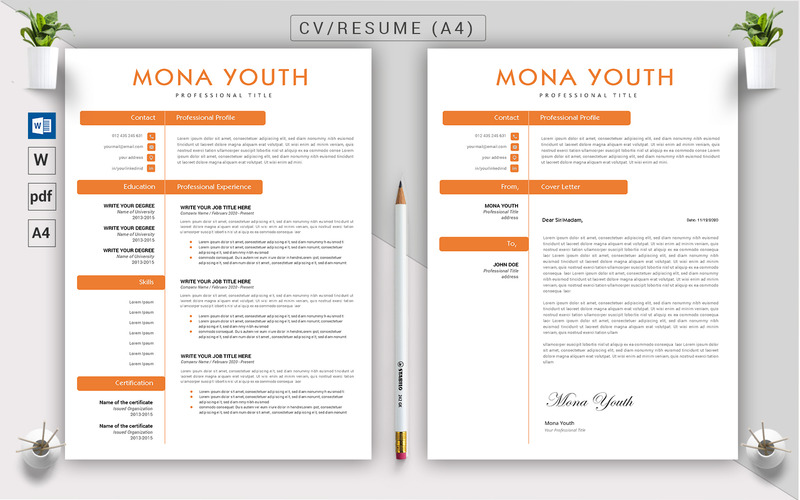 Mona Youth - CV Resume Template - Features Image 3