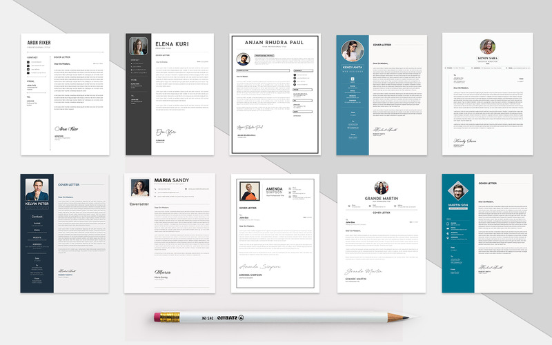 Professional Bundle: 10 CV & Resume Template - Features Image 3