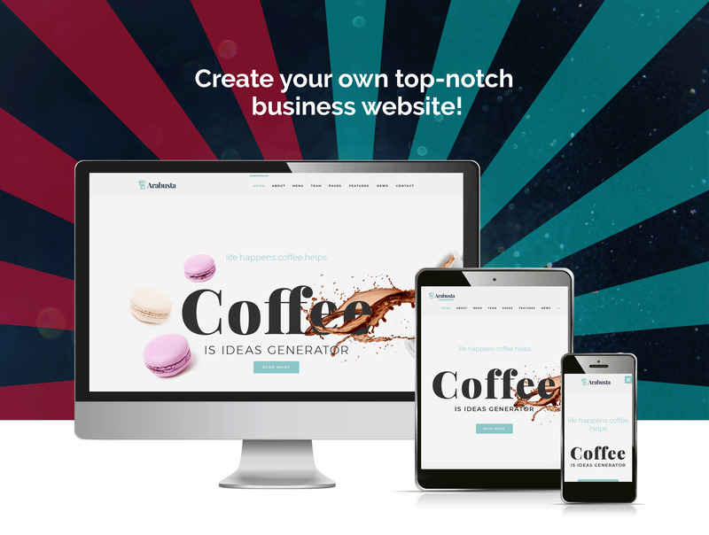 Arabusta - Coffeehouse WordPress Elementor Theme - Features Image 1