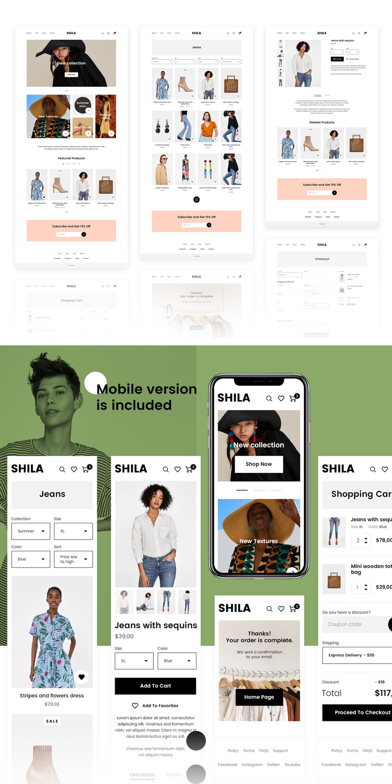 Shila Ecommerce PSD Template - Features Image 1