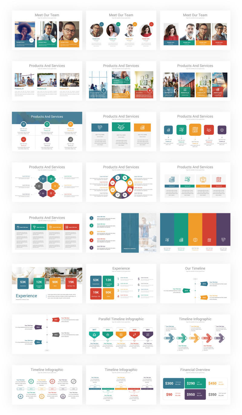 Annual Report PowerPoint Template - Features Image 3