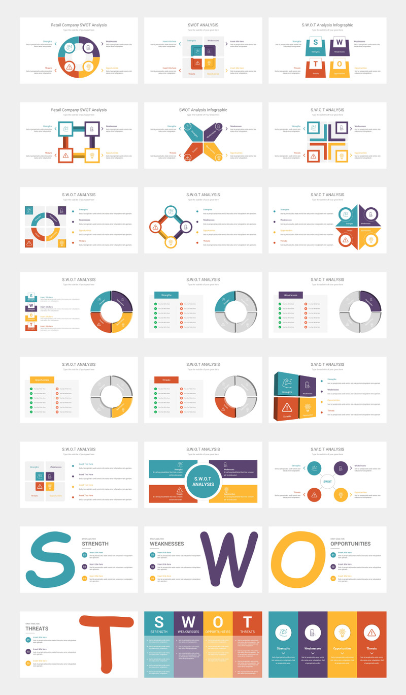 PowerPoint Vorlage namens Swot Analysis #87604 - Bildeigenschaften 1