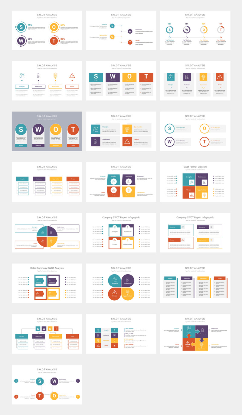 PowerPoint Vorlage namens Swot Analysis #87604 - Bildeigenschaften 3