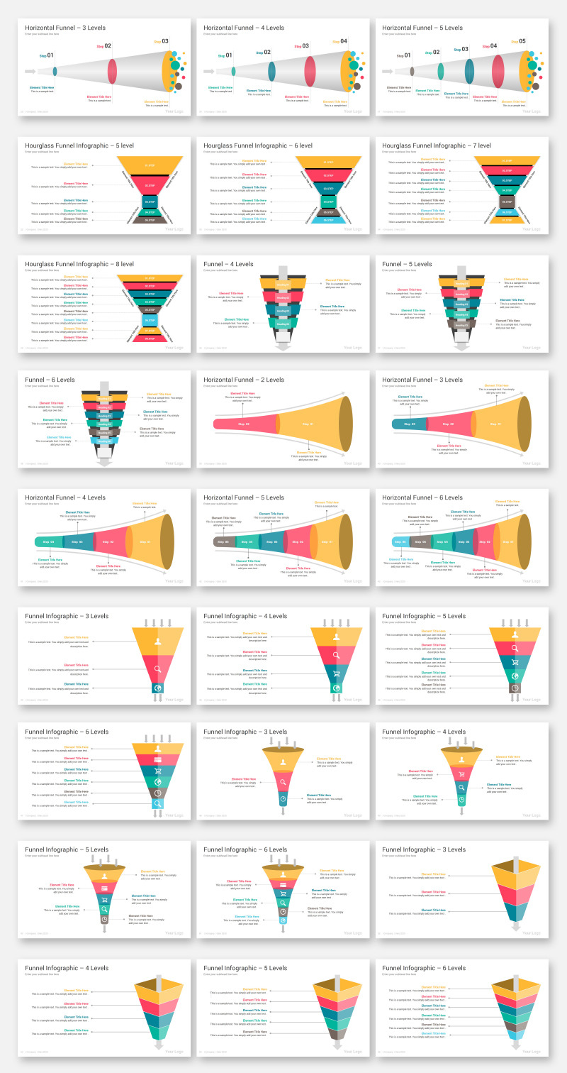 2000 Infographics Diagrams PowerPoint Template - Features Image 7