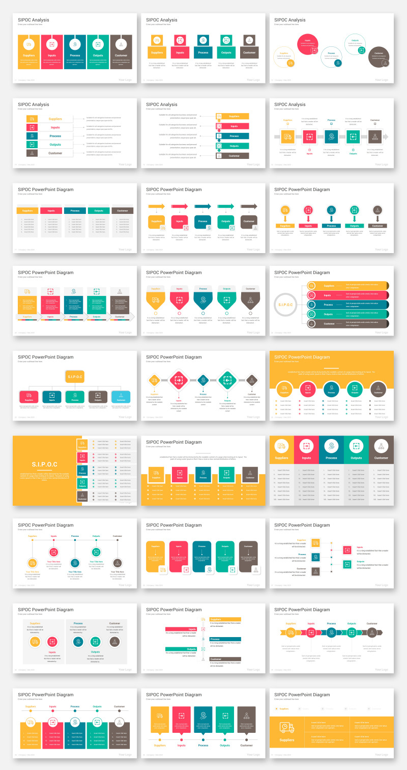 2000 Infographics Diagrams PowerPoint Template - Features Image 15