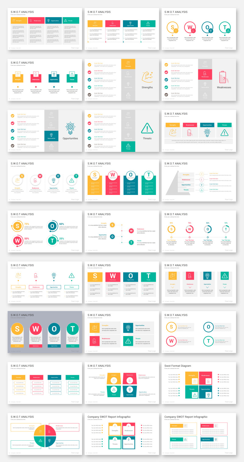 2000 Infographics Diagrams PowerPoint Template - Features Image 21