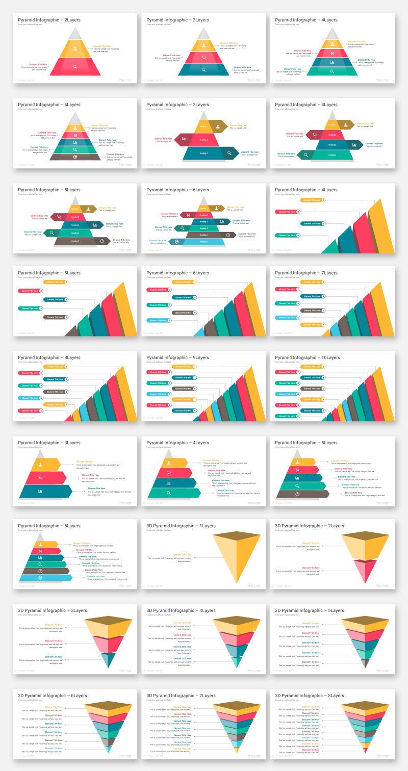 2000 Infographics Diagrams PowerPoint Template - Features Image 22