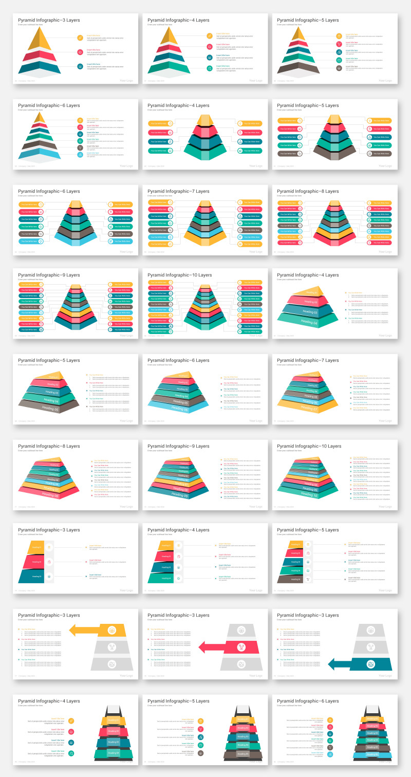 2000 Infographics Diagrams PowerPoint Template - Features Image 24