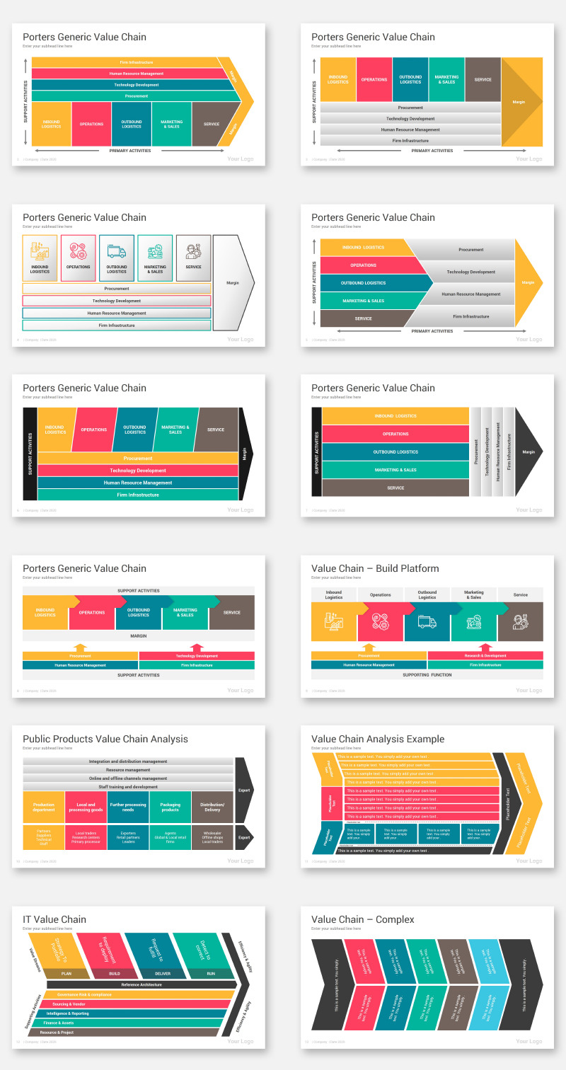 2000 Infographics Diagrams PowerPoint Template - Features Image 31