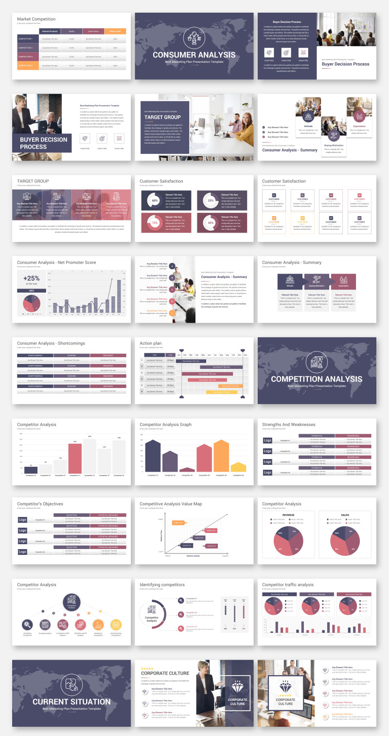 Marketing Plan Keynote Template - Features Image 2