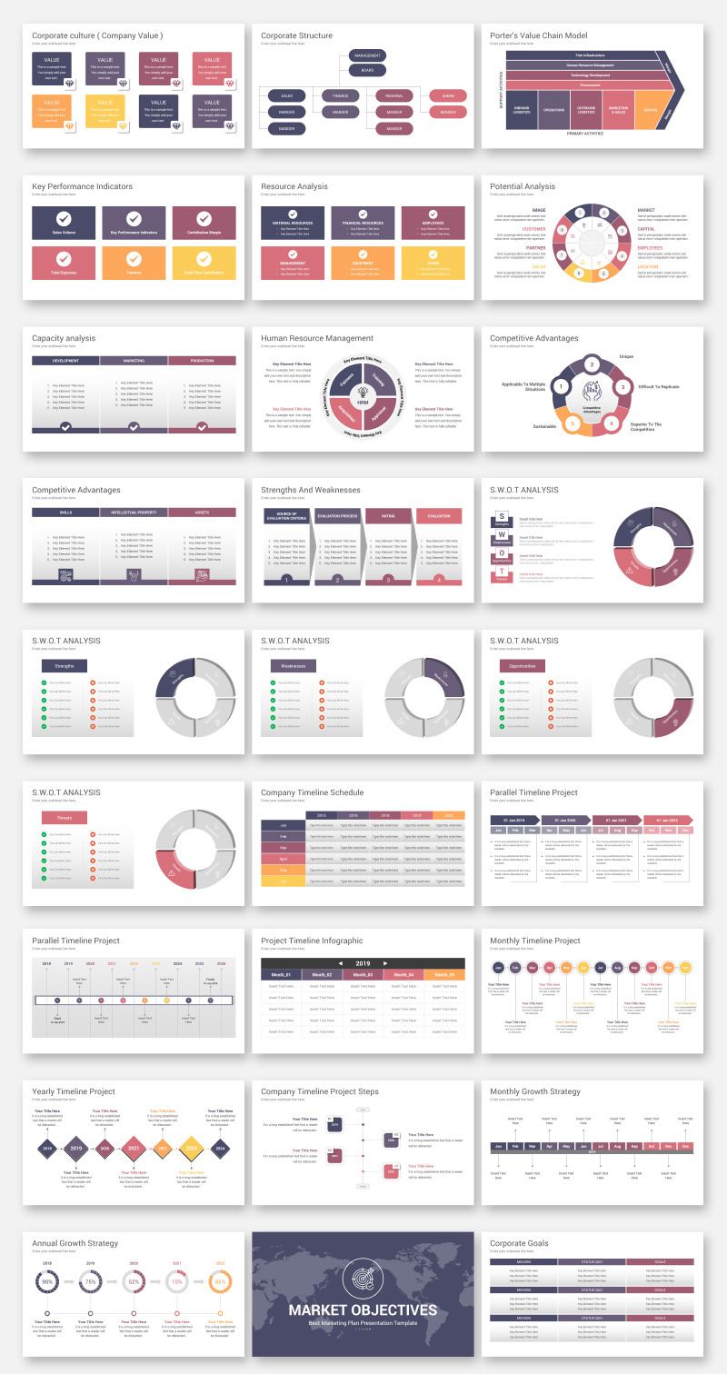 Marketing Plan Keynote Template - Features Image 3