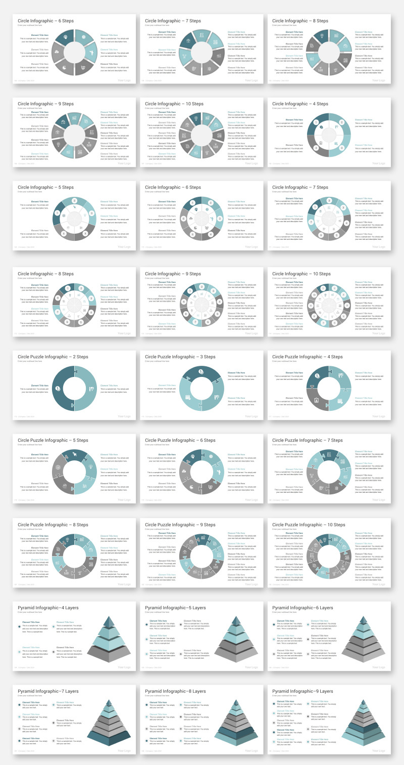 Prémium Annual Report PowerPoint sablon 104619 - Képpel 7