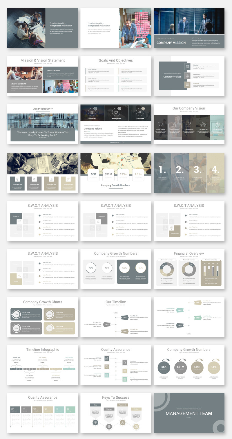 Simplicity PowerPoint Template - Features Image 2